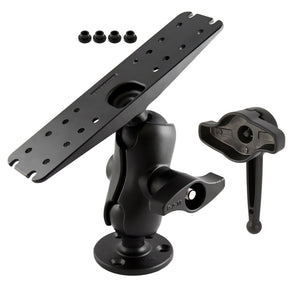 Ram Mount D Size 225 Ball Mount w11 X 3 Rectangle Plate 368 Round Plate and HiTorq Wrench