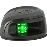 Attwood LightArmor Deck Mount Navigation Light  Black Composite  Starboard green  2NM