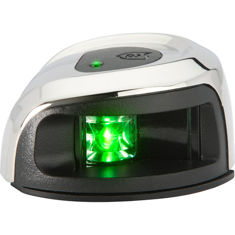 Attwood LightArmor Deck Mount Navigation Light  Stainless Steel  Starboard green  2NM