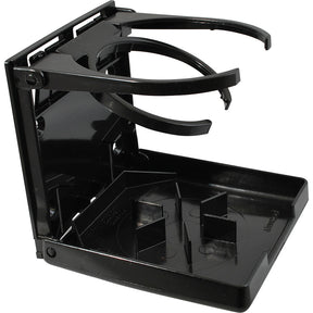 Attwood FoldUp Drink Holder  Dual Ring  Black