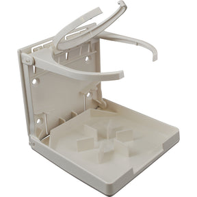 Attwood FoldUp Drink Holder  Dual Ring  White
