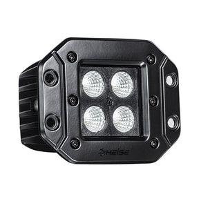 HEISE Blackout LED Cube Light  Flush Mount  3
