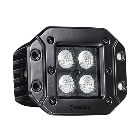HEISE Blackout LED Cube Light  Flush Mount  3