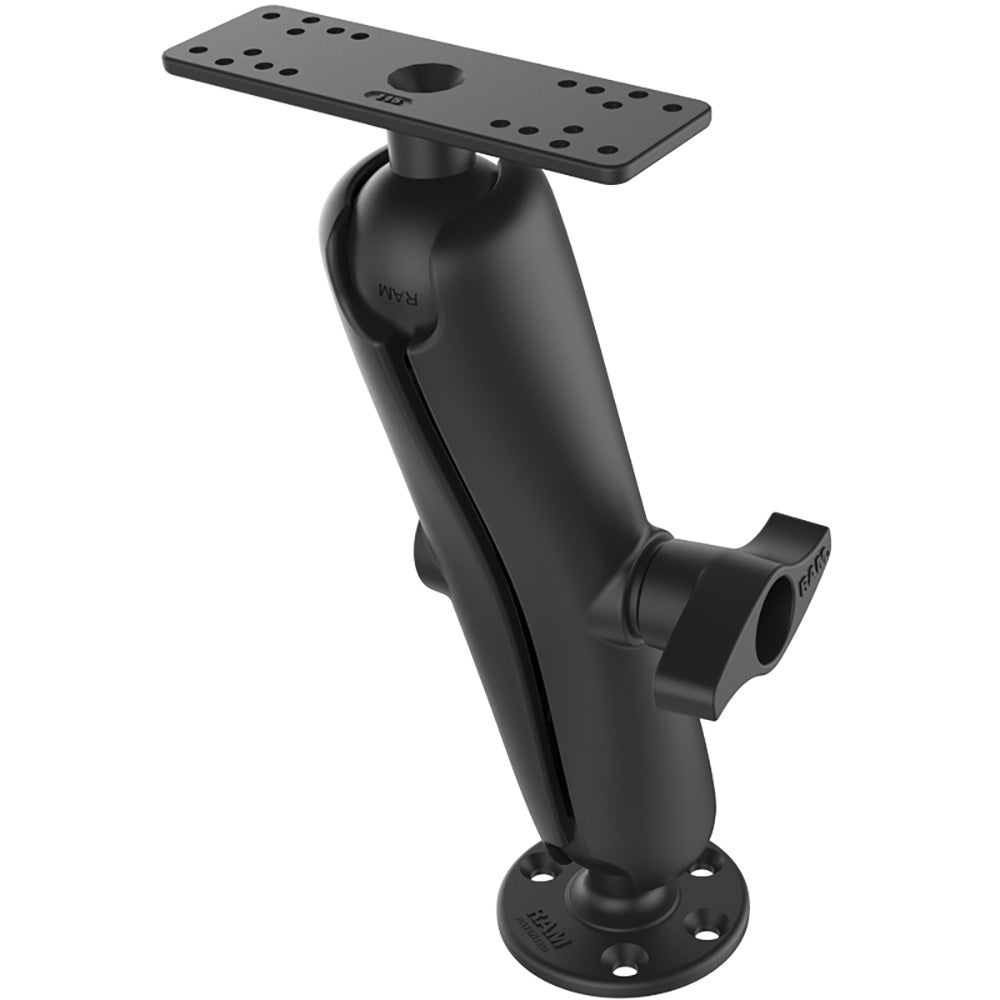 Ram Mount Universal D Size Ball Mount with Long Arm for 912 Fishfinders and Chartplotters