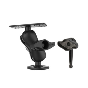 Ram Mount Universal D Size Ball Mount with Short Arm and HiTorq Wrench for 912 Fishfinders and Chartplotters