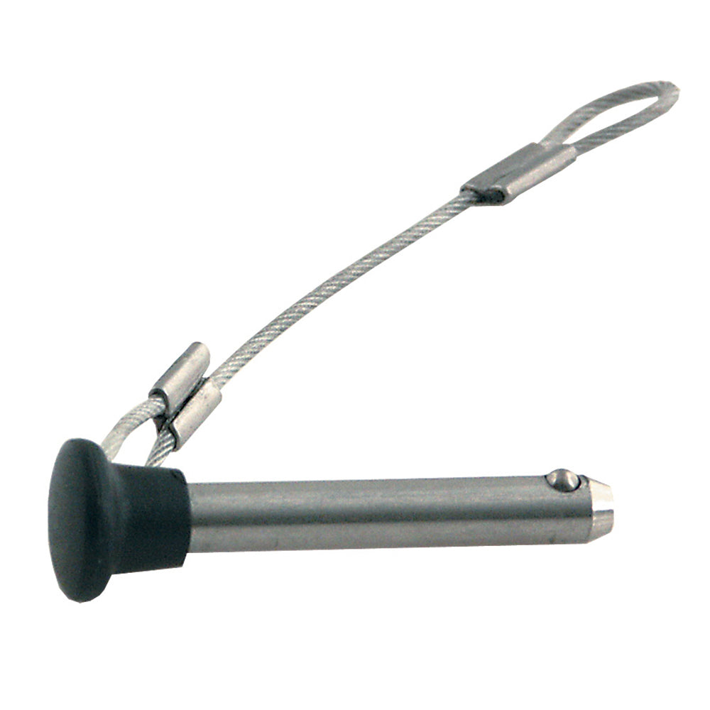 TACO Stainless Steel Pin  Lanyard wPlastic Knob