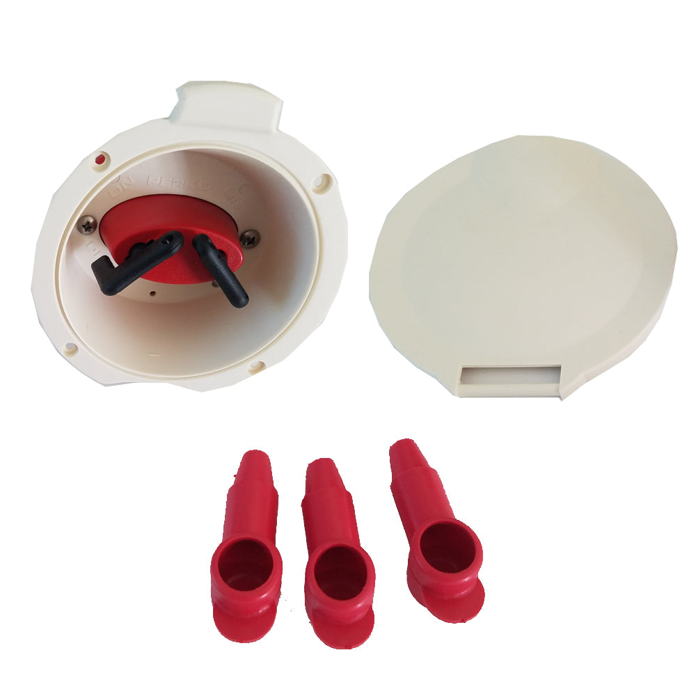 Perko Dual Battery Selector Switch  Cup Mount