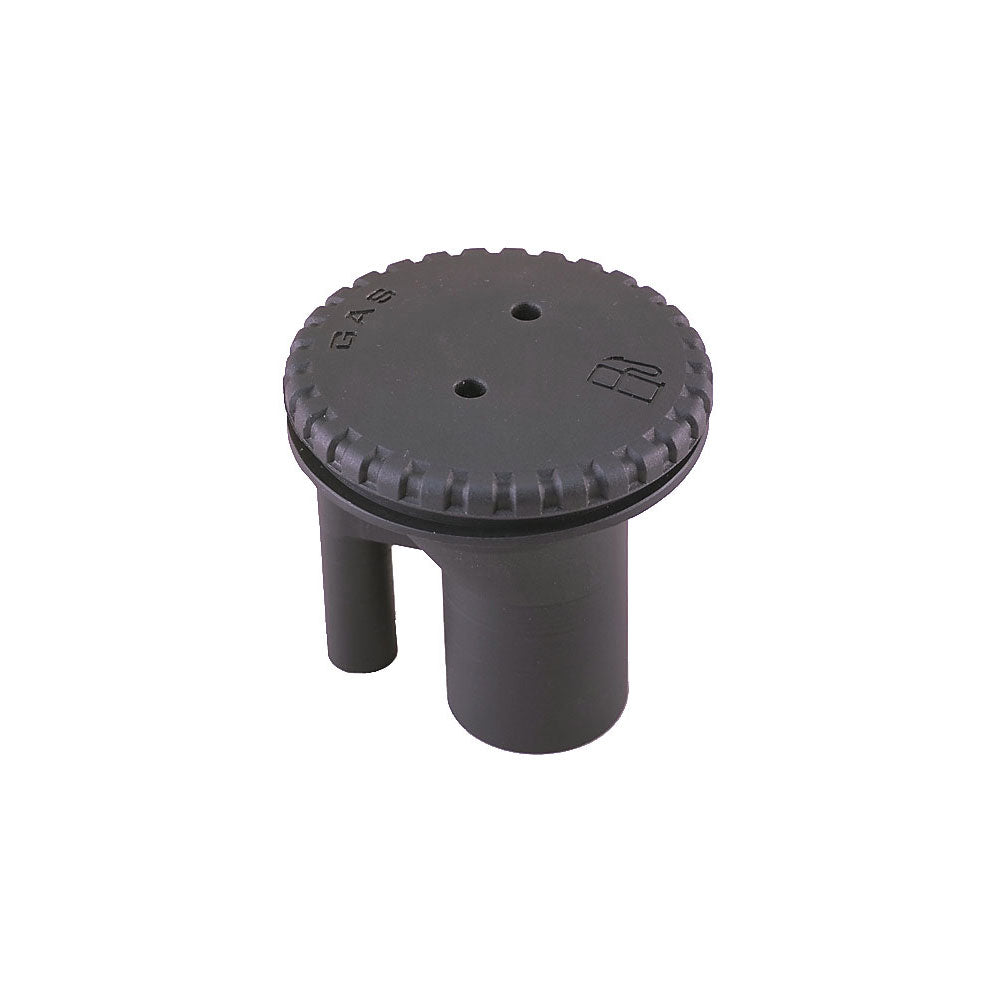Perko 0543 Vented Fill f112 Hose  Straight Neck  Gas  Black