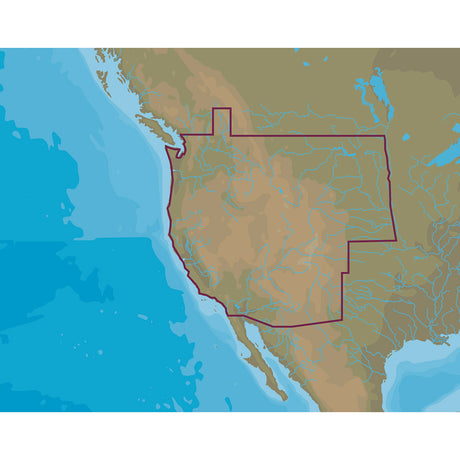 CMAP 4D Lakes NAD071 West US Lakes