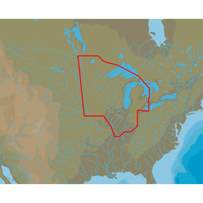 CMAP 4D Lakes NAD072 North Central