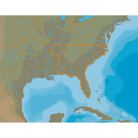 CMAP 4D Lakes NAD074 South East