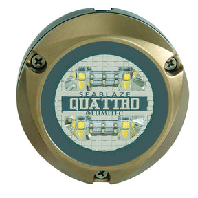 Lumitec Zambezi Quattro Surface Mount Underwater Light  WhiteBlue