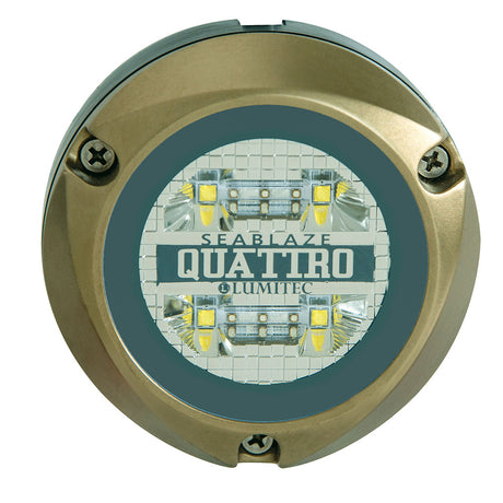 Lumitec Zambezi Quattro Surface Mount Underwater Light  WhiteBlue