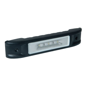Lumitec Ibiza LED Engine Room Light  NonDimming White  Black Finish