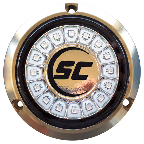 ShadowCaster Great White Single Color Underwater Light  16 LEDs  Bronze