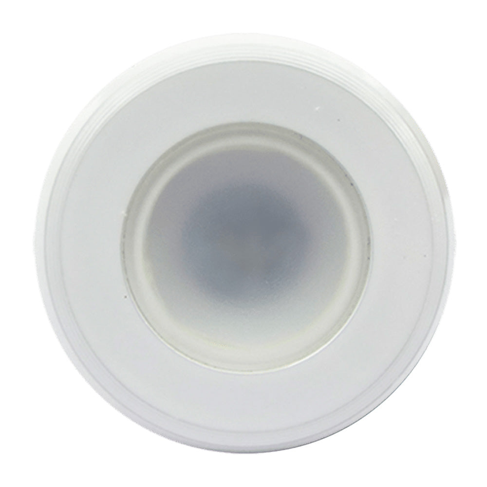 ShadowCaster Single Color White NonDimmable White Powder Coat Down Light