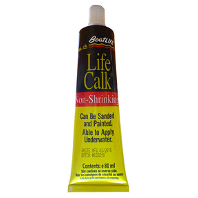BoatLIFE LifeCalk Sealant Tube  NonShrinking  28 FL Oz  Black