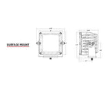 RIGID Industries DXL PRO Diffused  Pair  Black