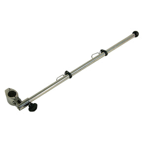 Whitecap ClampOn Flag Pole  12 Diameter Stainless Steel Clamp  Pole