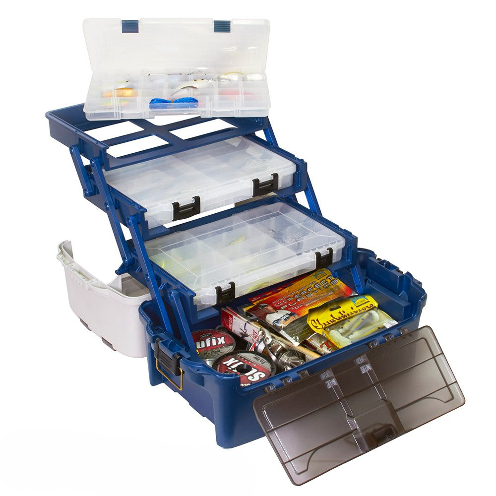 Plano Hybrid Hip 3-Stowaway Tackle Box 3700 - Blue [723700]