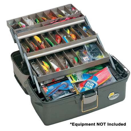 Plano Guide Series Tray Tackle Box  GraphiteSandstone
