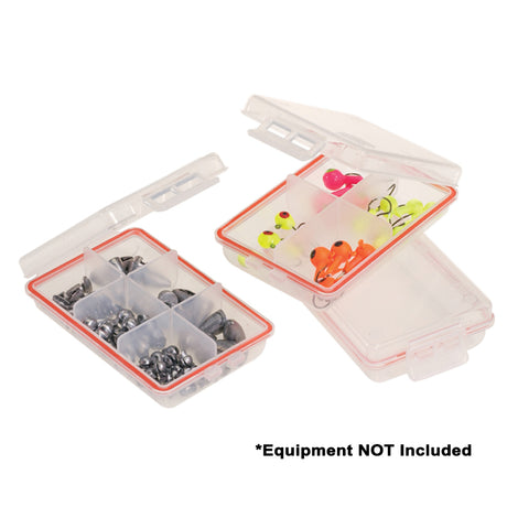 Plano Waterproof Terminal 3Pack Tackle Boxes  Clear