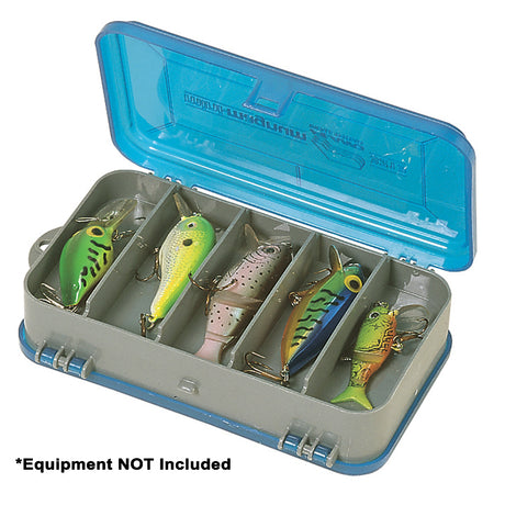 Plano DoubleSided Tackle Organizer Small  SilverBlue