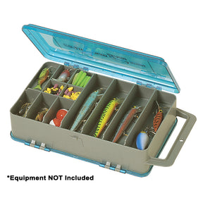 Plano DoubleSided Tackle Organizer Medium  SilverBlue