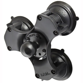 RAM Mount Triple Suction Cup Base w15 Diameter Ball