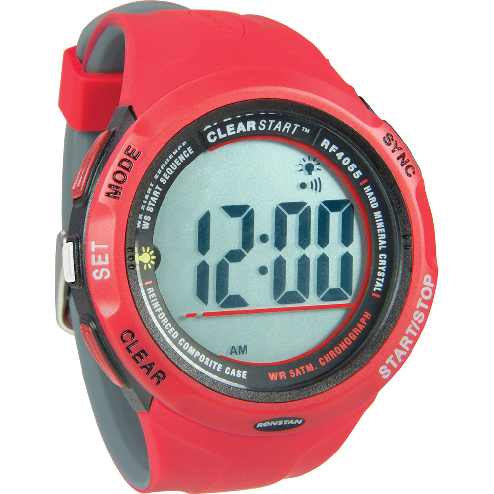Ronstan RF4055 ClearStart 50mm Sailing Watch  RedGrey