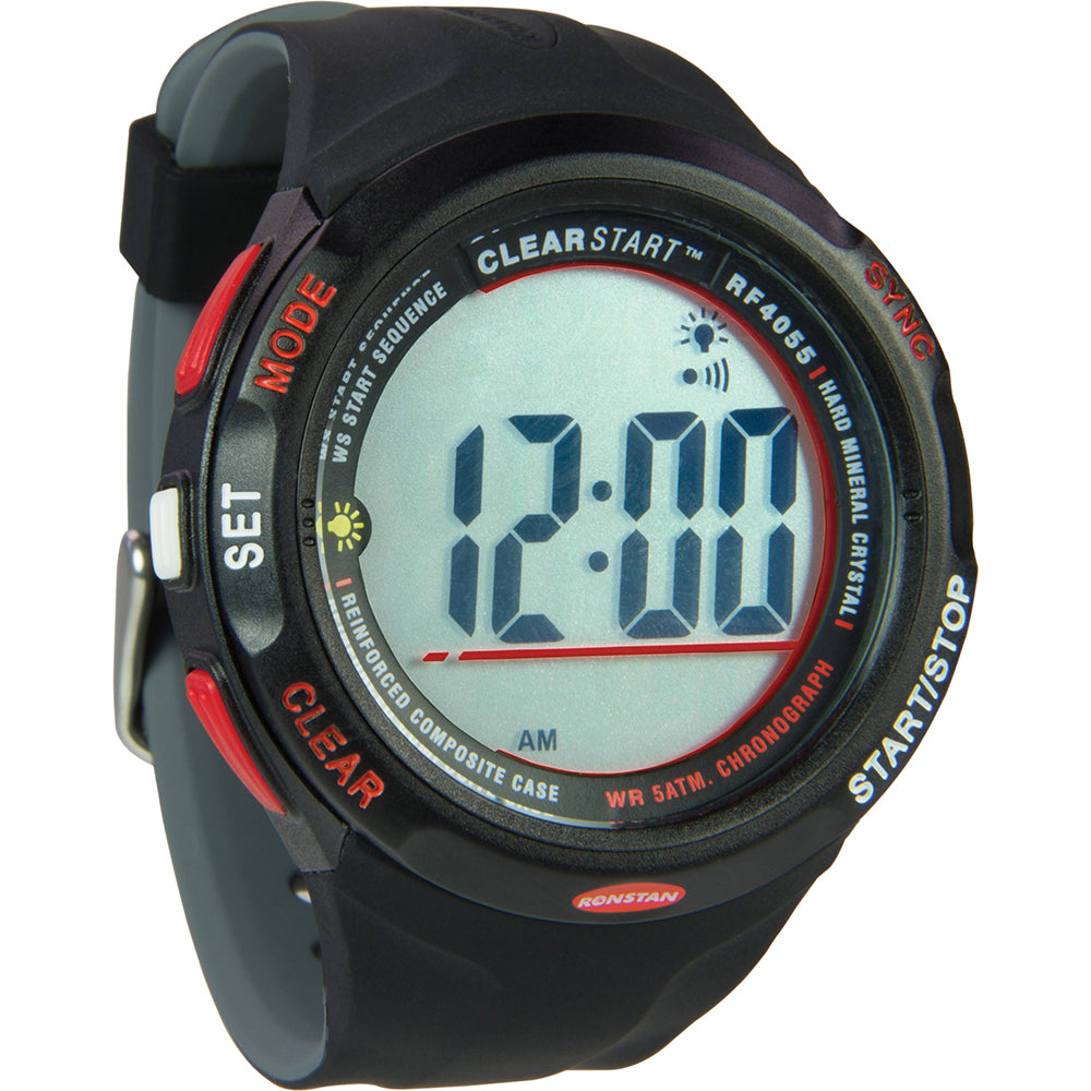 Ronstan RF4055 ClearStart 50mm Sailing Watch  BlackGrey