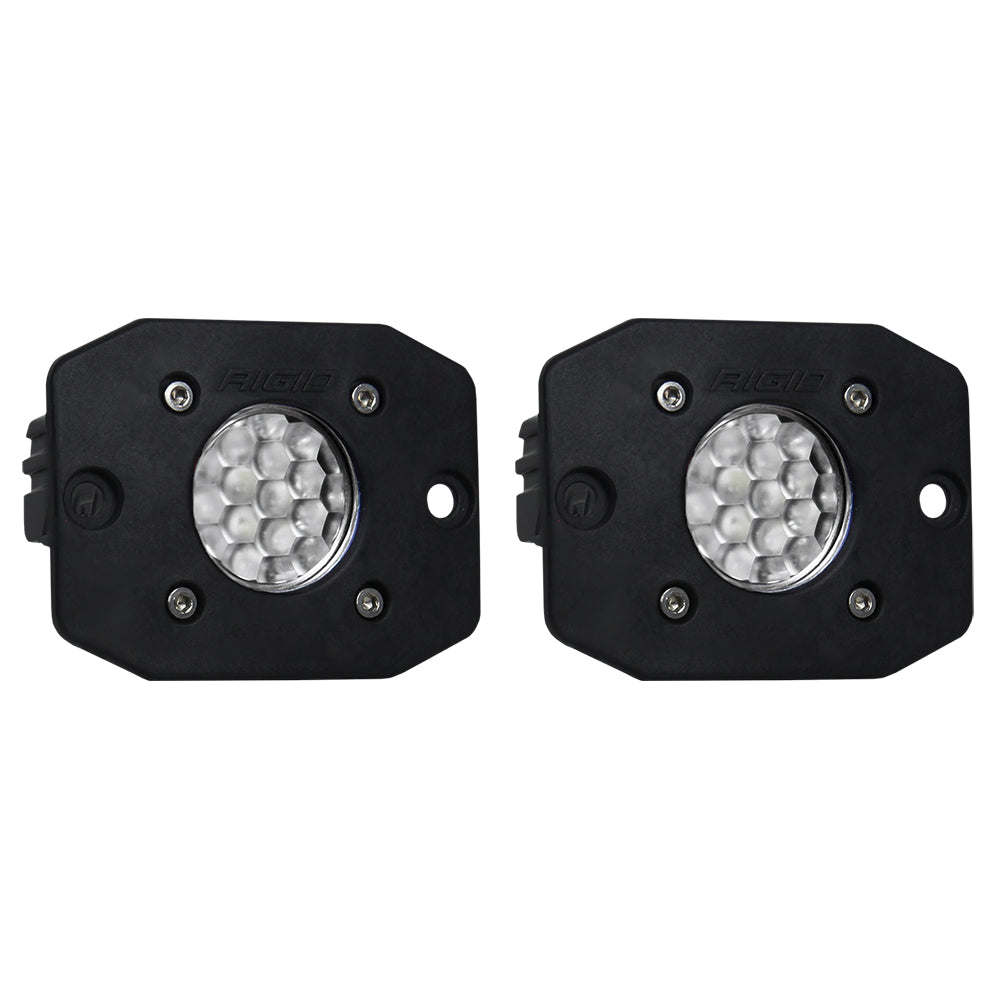 RIGID Industries Ignite Flush Mount Flood  Black