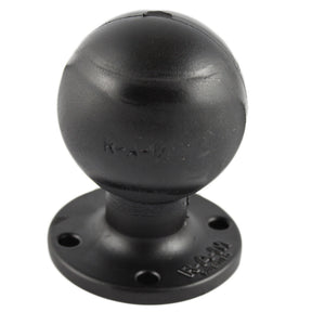 RAM Mount D Size 225 Ball on Round Plate wAMPS Hole Pattern