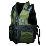 First Watch AV800 Four Pocket Flotation Vest  OD Green  XXL to3XL