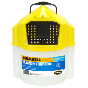 Frabill Magnum Flow Troll Shrimp Bucket  10 Quart