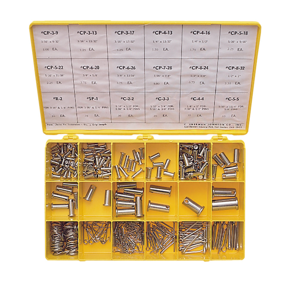 C Sherman Johnson Cotter Ring  Clevis Pin Parts Kit