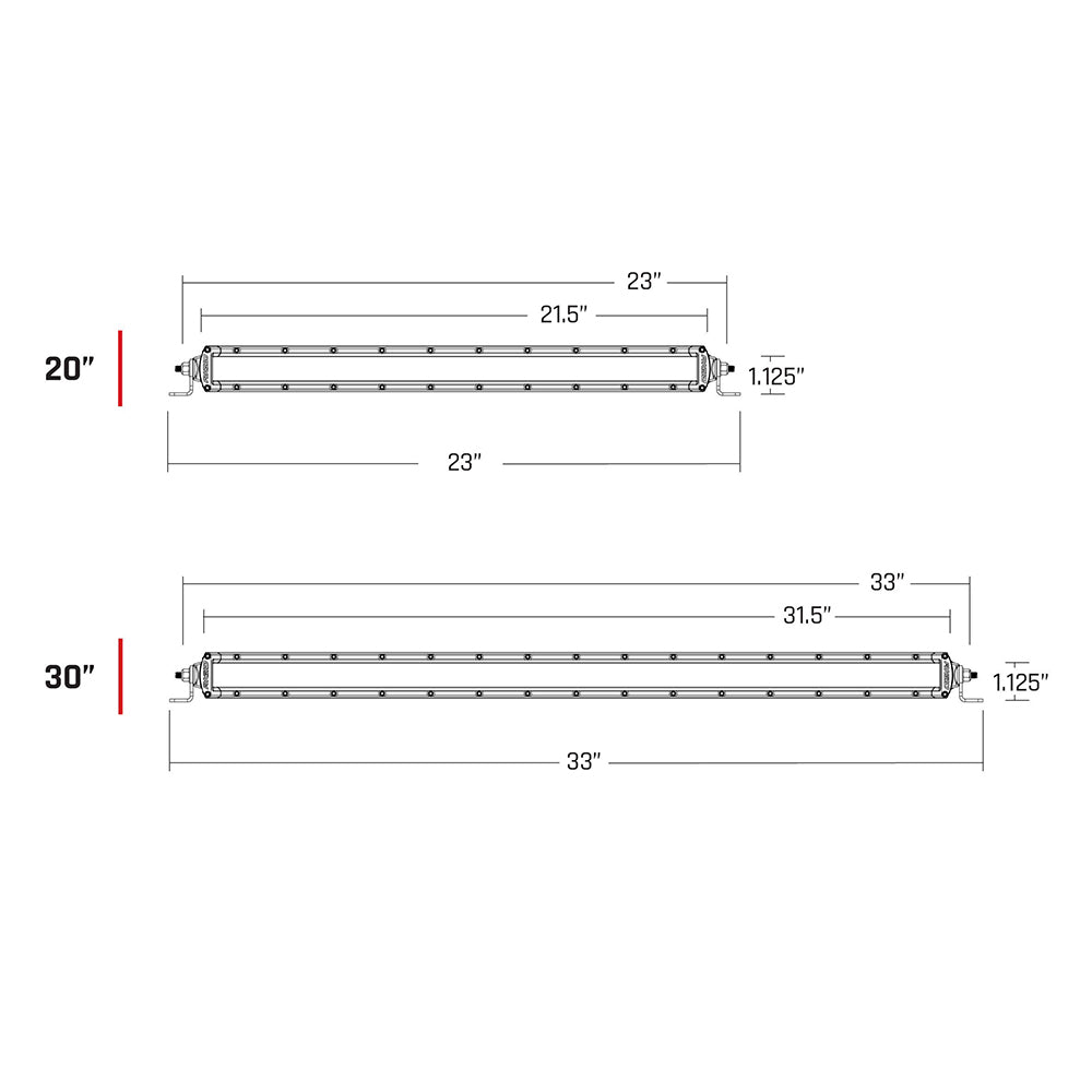RIGID Industries SAE Compliant SRSRS 20 Light Bar  Black