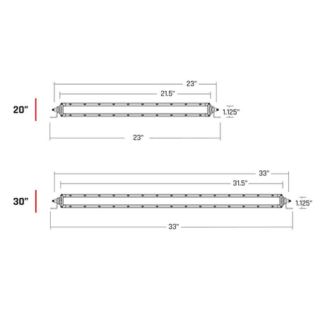 RIGID Industries SAE Compliant SRSRS 20 Light Bar  Black