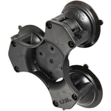 RAM Mount Triple Suction Cup Base wAMPs Hole Pattern wo Ball