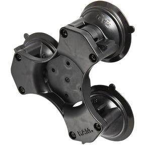 RAM Mount Triple Suction Cup Base wAMPs Hole Pattern wo Ball