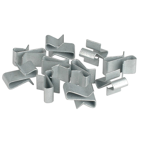 CE Smith Trailer Frame Clips  Zinc  38 Wide  10Pack