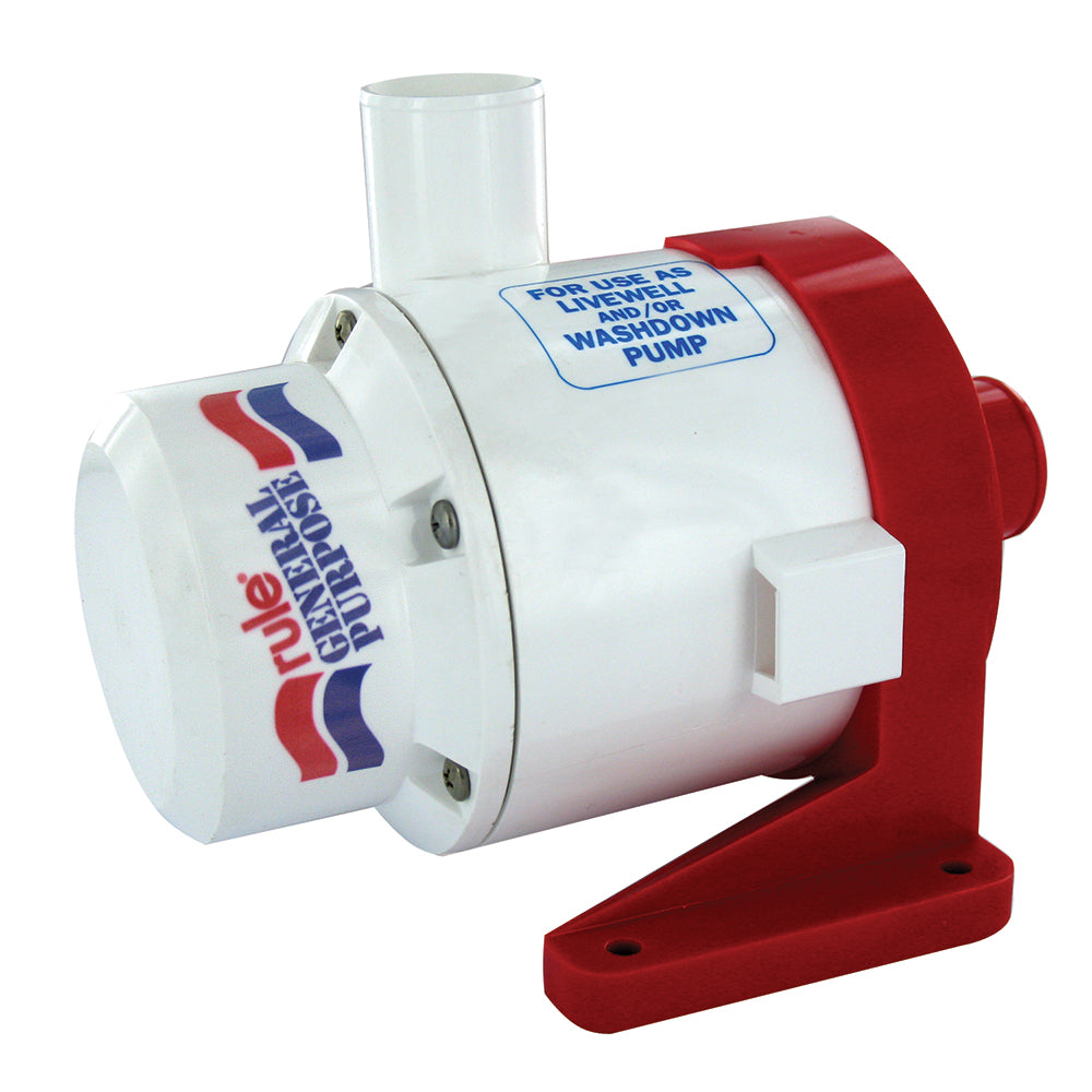 Rule 3700 GPH General Purpose End Suction Centrifugal Pump  24V