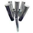 Tigress Five Rod Cluster  Bent Butt  Polished Aluminum