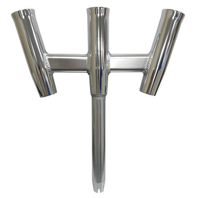Tigress GS Trident Rod Holder  Straight Butt  Polished Alumunim