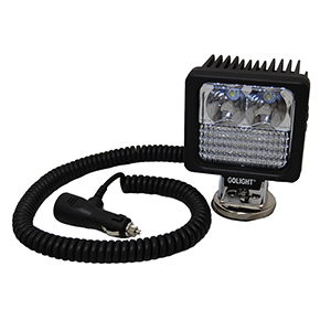 Golight GXL LED Worklight Series Flood Light Portable Mount  Black 40215