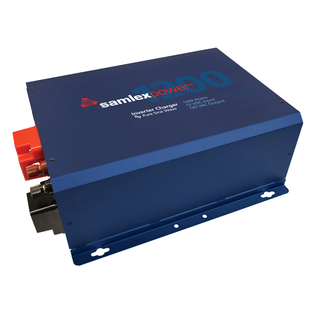 Samlex Evolution F Series 1200W 120V Pure Sine Wave InverterCharger w12V Input  40 Amp Charger