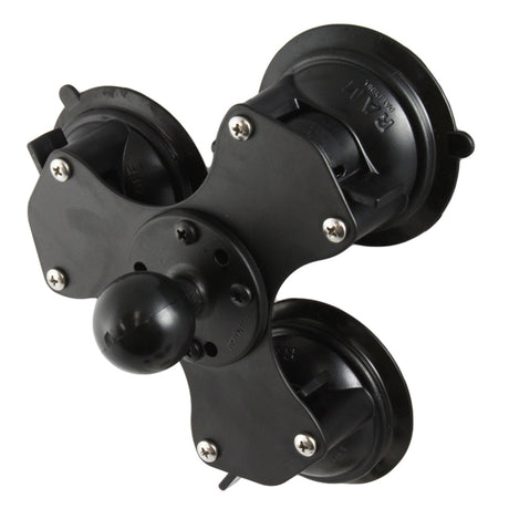 RAM Mount Triple Suction Cup Base w15 Ball