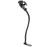 RAM Mount POD I Universal NoDrill Vehicle Mount w24 Rigid Aluminum Rod  15 Diameter Ball Round Adapter Base