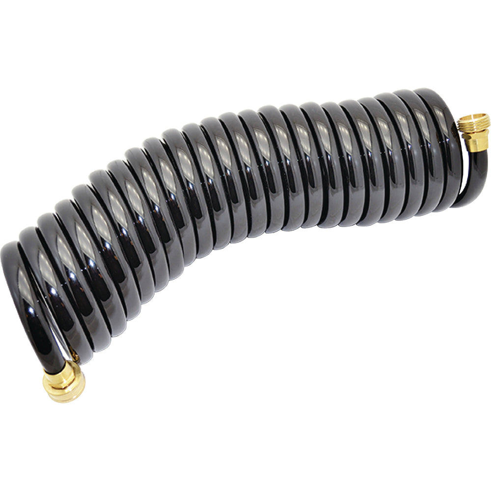 Johnson Pump Coiled Wash Down Hose  25  12 Diameter