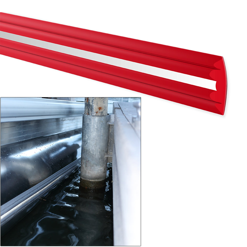 Megaware PontoonGuard  32 Kit  2 16 Guards fPontoon Up To 21  Red